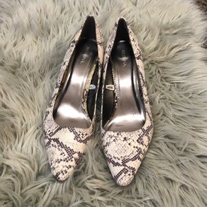 Snakeskin Heels